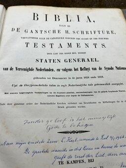 Starožitná obrovská Bible - 11