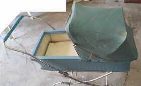 Starožitný kočárek sporták bílý - 11