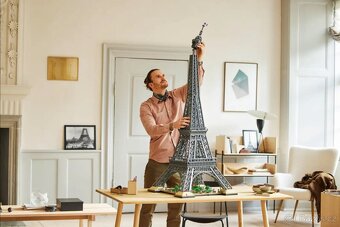 Stavebnica TITANIC + EIFFEL TOWER - nové, nehrané - typ lego - 11
