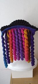 Pletené a háčkované čepice - 11