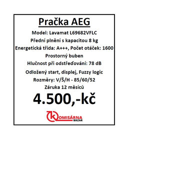 Pračka AEG Lavamat L69682VFLC se zárukou - 11