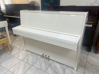 Bílé pianino Reiger Kloss se zárukou 5 let, doprava zdarma. - 11