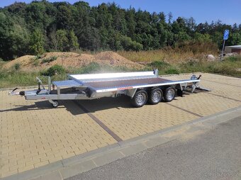 Temared Builder 3500/756kg, 395x180cm, 3x 1350kg, rampa - 11