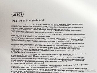 Apple iPad Pro M4 Wi‑Fi 256 GB 2024 Space Grey (zánovní) - 11