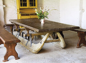 Historické polotovary na výrobu nábytku na chalupu - 11
