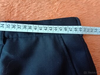 Pánský,černý oblek. - 11