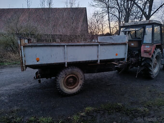 Sklápěcí přívěs traktor, bez SPZ, nosnost 5tun (dvoukolka ) - 11