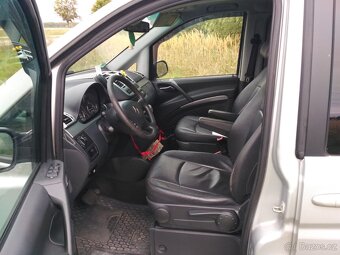 Mercedes Viano 3.0cdi, V6, 2009, 266.tis/ km, extralong - 11