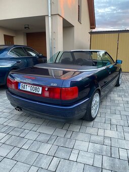 Není to projekt ale Audi 80 cabrio 2.6 6v manuál - 11