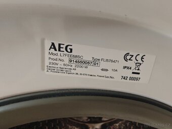 AEG parní A+++, 8kg, 1600ot.Fuzzy Logic,XXL otvor,Eco mod - 11
