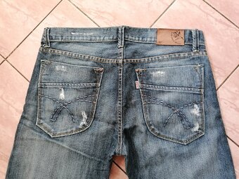 Pánské rifle, vel. 35,zn.H.T.T JEANS - 11