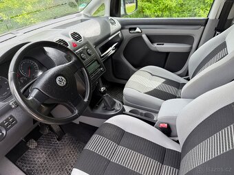Vw Caddy STYLE 1.9tdi 77kw ,alu,park.senzor 7.míst - 11