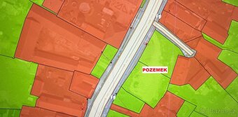 Stavební pozemek 905 m2 v Roudné (3000,-Kč/m2) - 11