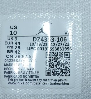 Kožené tenisky zn. Nike Jordan Max Aura 5 vel. 45 a 45,5 - 11
