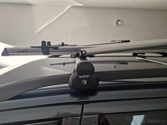 Střešní příčníky + 2× nosič kol HAKR – možnost komplet nebo - 11