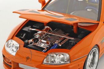 Model 1:18 Toyota Supra Brian's 1995 Movie Fast 2001 - 11