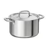 IKEA NOVÝ HRNEC S POKLICÍ-NEREZAVĚJÍCÍ OCEL 5L - 11