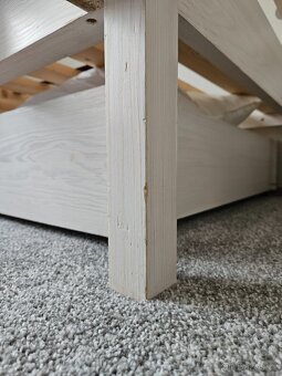 Palanda 2x150kg, 200x90cm, 2 úložné prostory, rošty a žebřík - 11