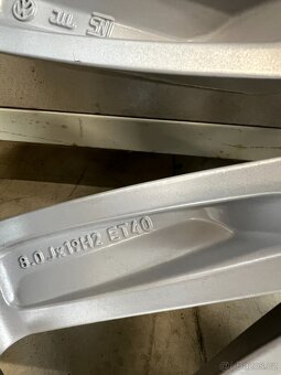 Originální kola VW Arteon 5x112 R19 LETNÍ č.F116 - 11