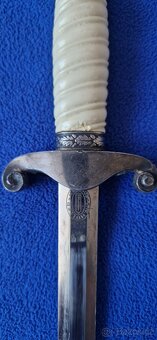 Originální kordík Wehrmacht se závěsem - Bílá rukojeť - 11