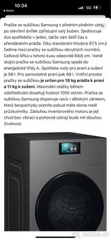 Pračka se sušičkou Lg / 18 kg/11 kg /smart/tablet - 11