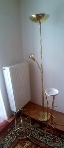 Stojací lampa,stojan na časopisy,stojánek na kvitko - 11