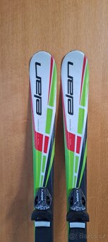 Dětské lyže, lyžáky, hůlky - 11