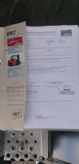 LINDE H30T-02 SLEVA triplex, boční posuv,volný zdvih - 11