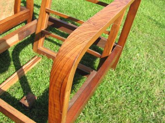 Polohovací křeslo Art Deco /  2ks / Halabala ? - 11