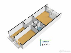 Pronájem nového bytu 3+kk s balkonem a parkováním v LB - 11