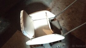 retro hluboký kočárek pro panenky - 11