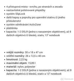 Fotoaparát NIKON Z6 + batoh - 11