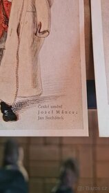 Prodám staré pohledy Josef Mánes - 11