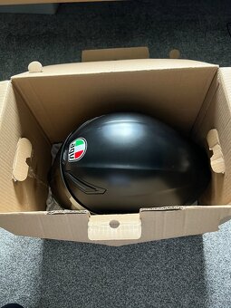 AGV K1-S vel. L - černá + stříbrné plexi – Jako nová - 11