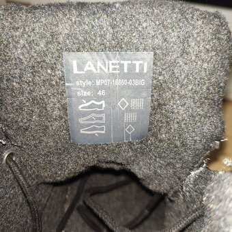 ❗❗LANETTI PÁNSKÁ KOTNÍKOVÁ OBUV, VELIKOST 46❗❗ - 11