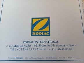 ZODIAC CADET285 FR ACTI-V + TOHATSU MFS 6 - 11