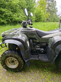 New Force pracovní čtyřkolka s novou STK - 11