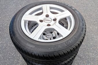 15" hliníkové Alu disky (elektrony) DEZENTs pneu 195/60 R15 - 11