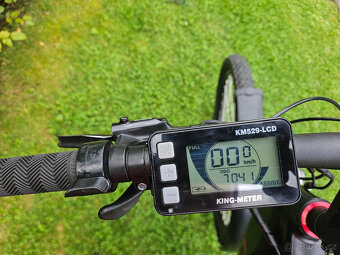 Rychlé 29" celoodpružené horské e-kolo, rám 19"+2 BATERIE - 11