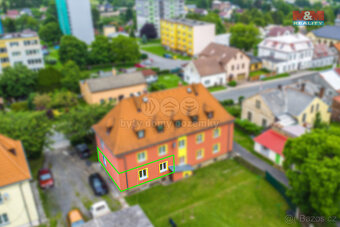 Prodej bytu 3+1 ve Cvikově, 77 m2, ul. Komenského - 11