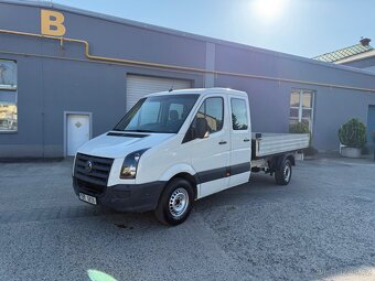 Volkswagen Crafter 2.5 TDI 80 kW–7 míst Dvojkabina Valník - 11