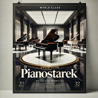 Zánovní klavír ROYALE - délka 160 cm. - 11