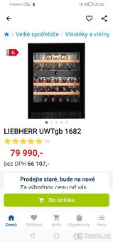 Vestavěná Vinotéka Liebherr Vinidor - 11
