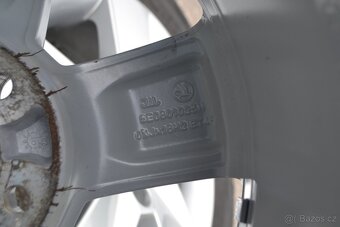 Š.Octavia III+IV- Zánovní 16 orig. Alu disky+ 205/55R16 letn - 11