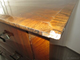 Starožitná psací komoda - 11