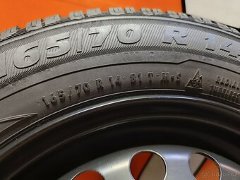 Pěkná sada na Citigo 4x100, zimní pneu 165/70 R14 - 11