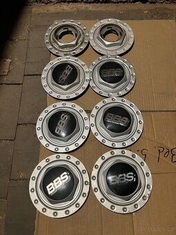 Prodám originální pokličky na alu kola BBS - 11