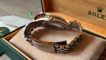 Rolex Datejust 16234 Modrý Sunburst, Bílé Zlato - 11