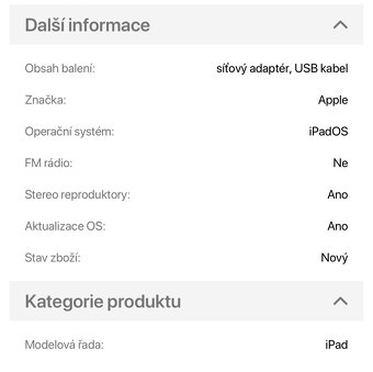 Apple iPad 10,2" 64GB Wi-Fi stříbrný (2021) - 11