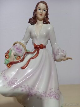 Soska Royal dux Kvetinarky ruzove - 11